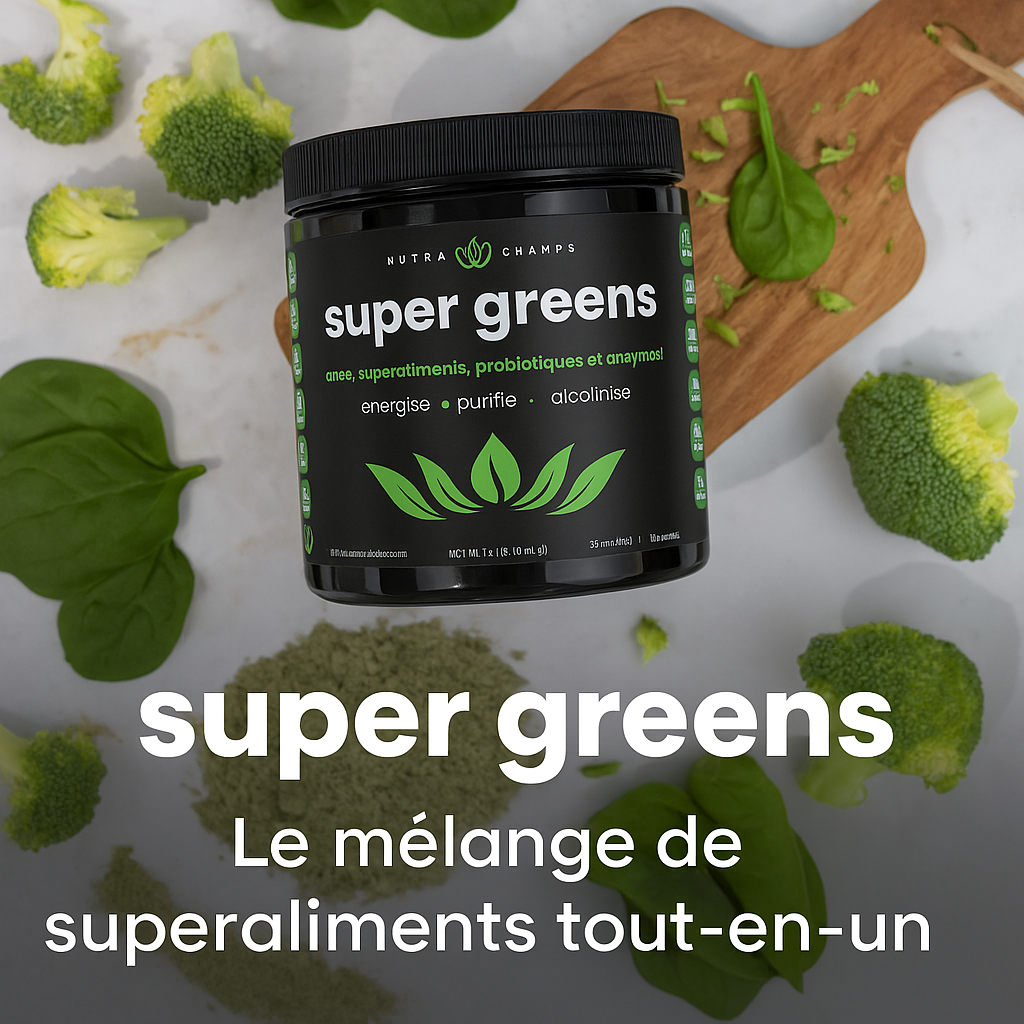 Super Greens Détox, Énergie