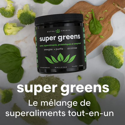Super Greens Détox, Énergie