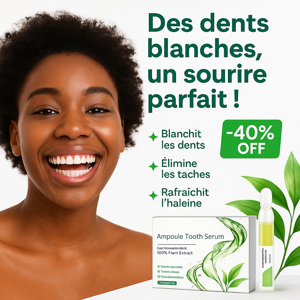 Sérum de blanchiment des dents