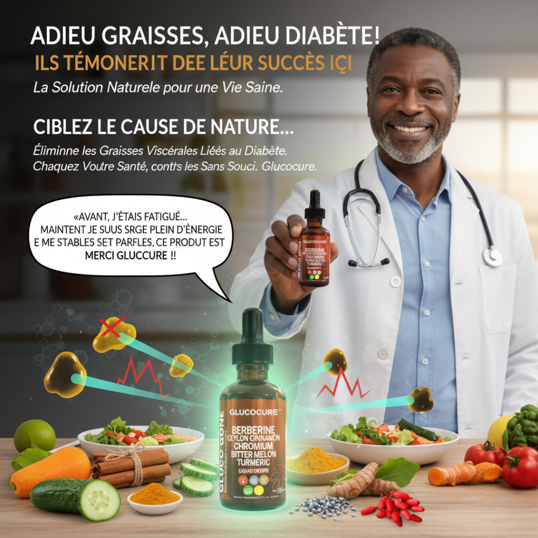 Glucocure -Extraire des gouttes liquide