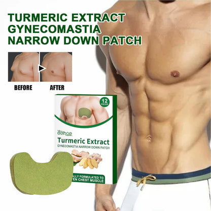 Patch de compresse pour gynécomastie