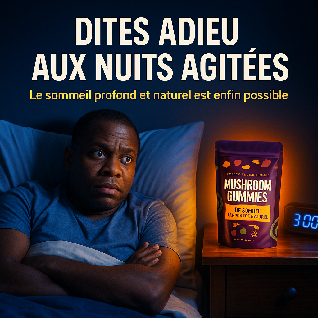 Mushroom Gummies-Énergie Longue Durée