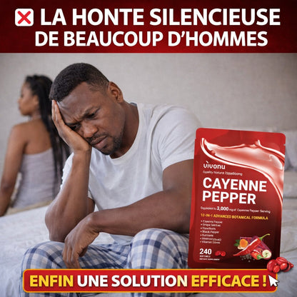 Cayenne Pepper-Complément alimentaire en capsules molles