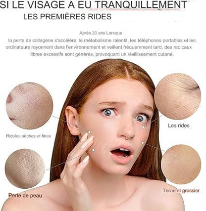 Gel Nettoyant Visage Bio à la Vitamine C Anti-Âge Blanchissante