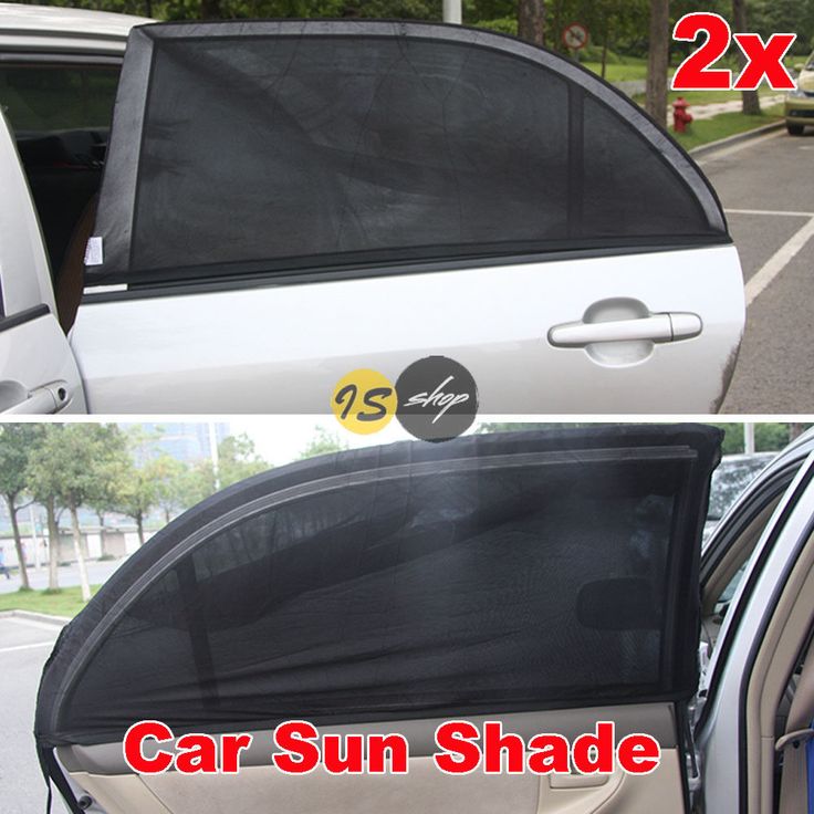 2 pièces couverture pour fenêtre voiture