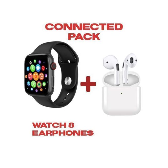 Montre Connectée 2 en 1 avec Écouteurs Intégrés