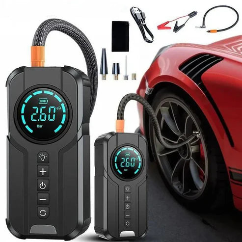 Compresseur d'air portable multifonctionnel