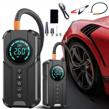 Compresseur d'air portable multifonctionnel