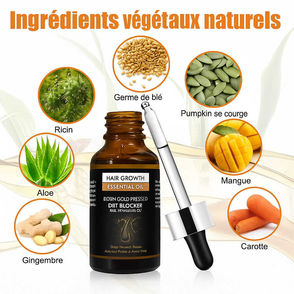 Huile essentielle de densité capillaire