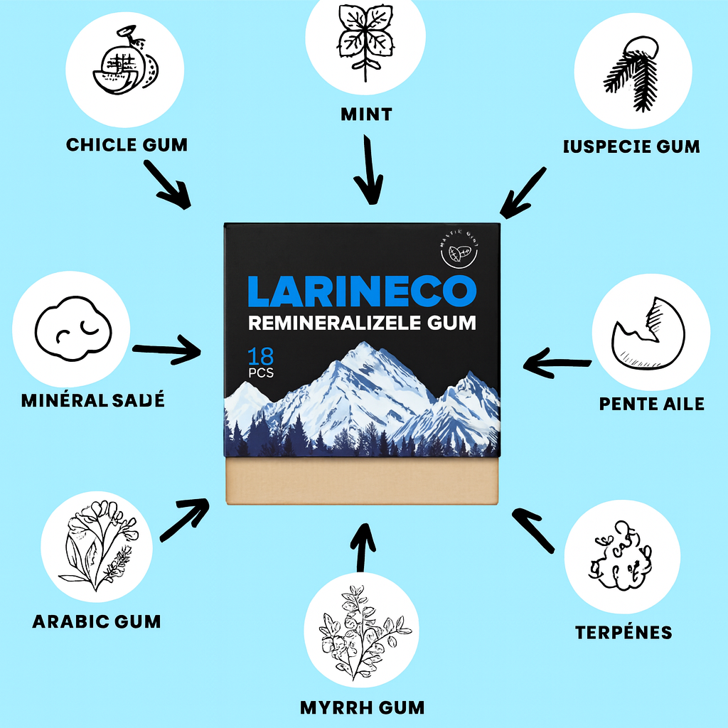 Larineco -Gomme reminéralisante