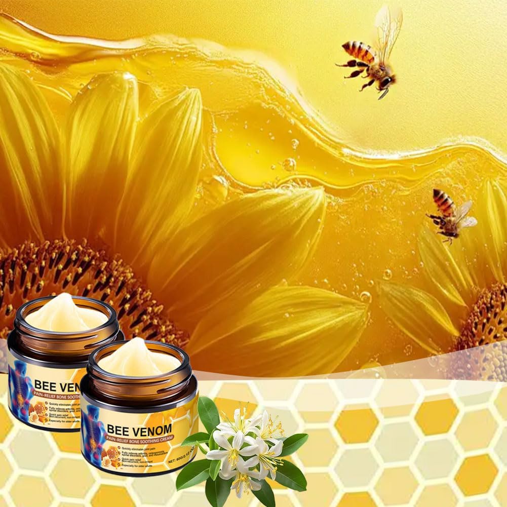 Crème pour les os articulaires au venin d'abeille