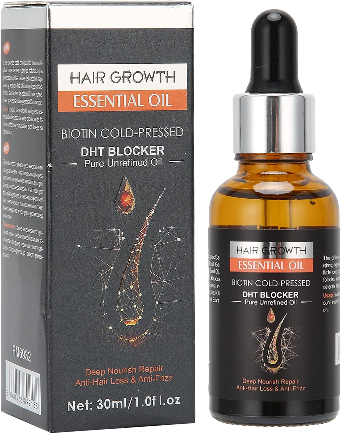 Huile essentielle de densité capillaire