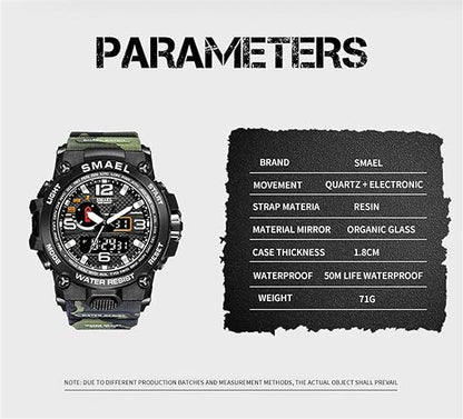 MONTRE CAMOUFLAGE MILITAIRE