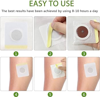 Patch amincissant à base de plantes pour une taille mince