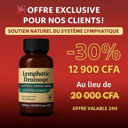 Drainage Lymphatique Liquide – Visage Affiné, Jambes Légères, Ventre Plat