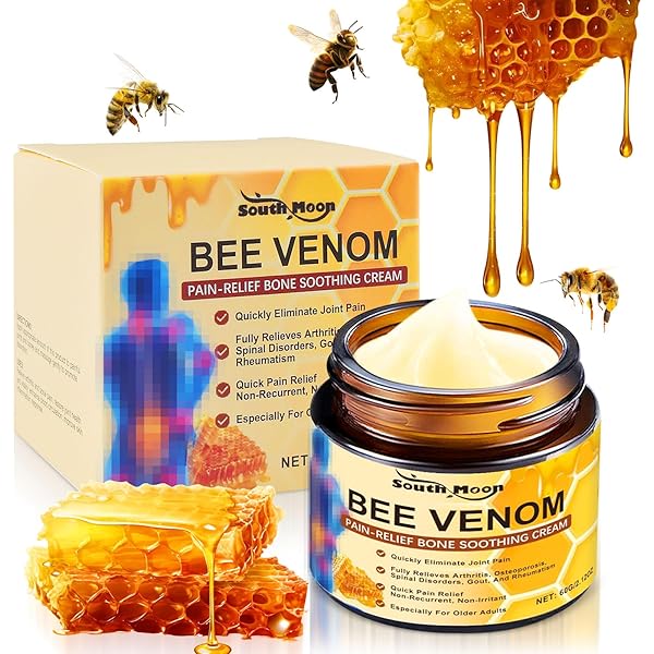Crème pour les os articulaires au venin d'abeille