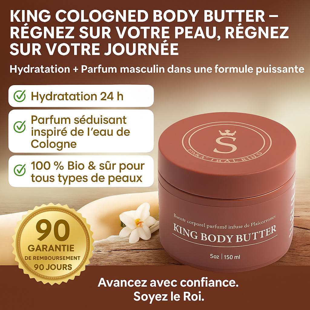 Crème au beurre corporel King