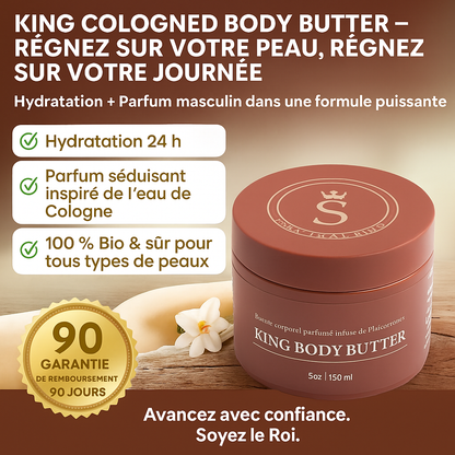 Crème au beurre corporel King