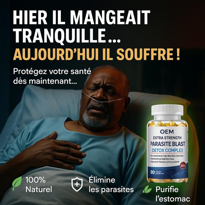Supplément nettoyant pour l'intestin, santé digestive, santé immunitaire, et gonflage et gaz