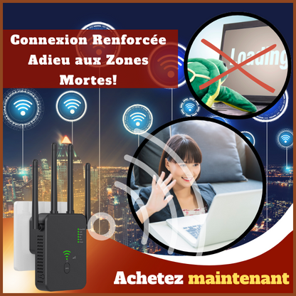 Émetteur de signal sans fil WIFI double bande