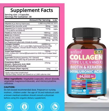 Collagène 14 en 1 pour une beauté naturelle