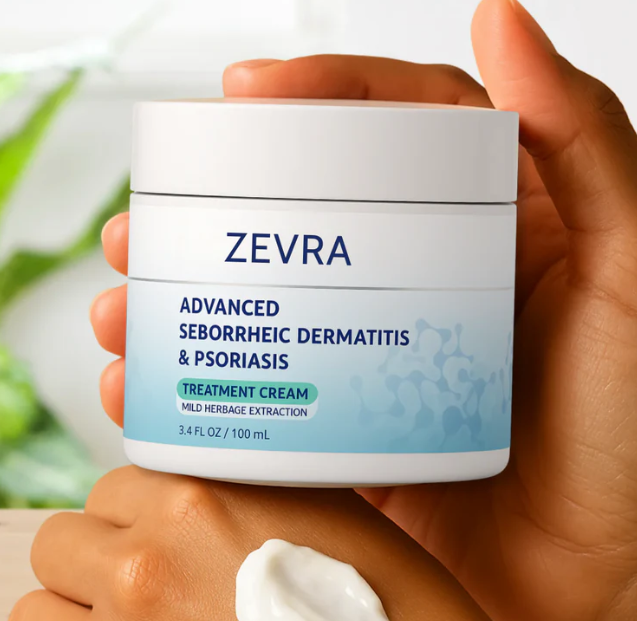 Zevra -Crème de éliminer la dermatite, le psoriasis et les pellicules
