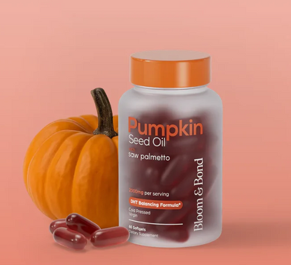 Gélules d'huile de pépins de courge