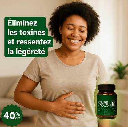Cure Colon Capsules de désintoxication intestinale et de nettoyage du côlon