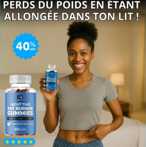 Gummies Brûleur de Graisses Nocturne