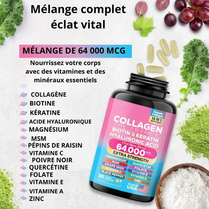Collagène 14 en 1 pour une beauté naturelle