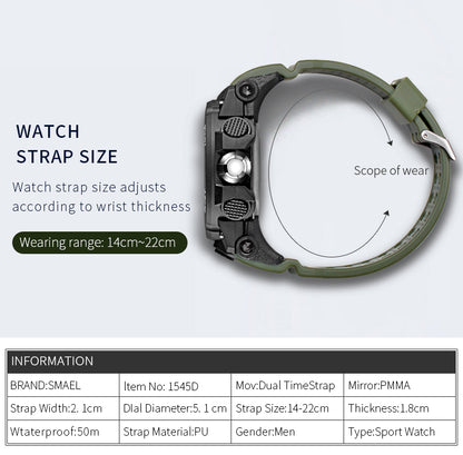 MONTRE CAMOUFLAGE MILITAIRE