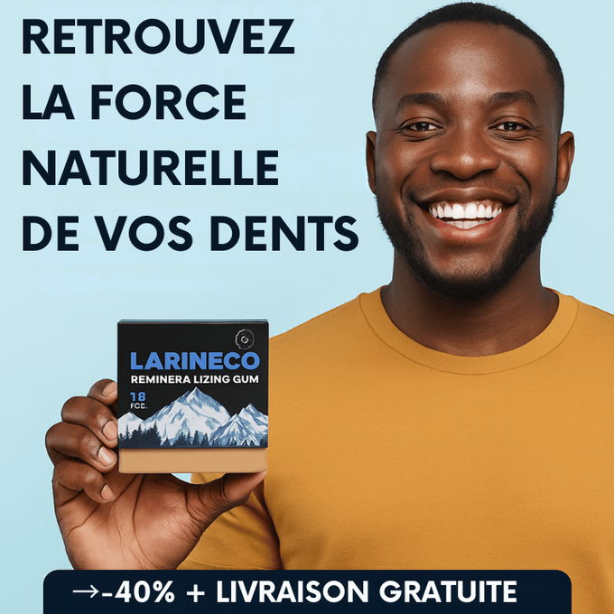 Larineco -Gomme reminéralisante