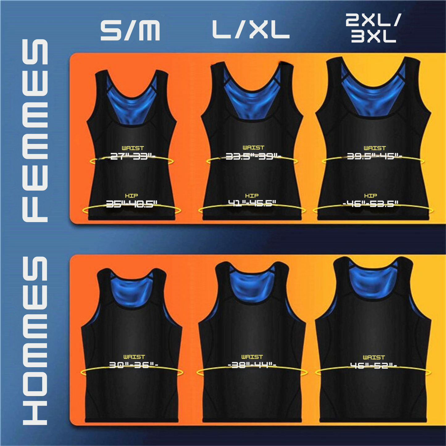 Débardeur Amincissant Sauna