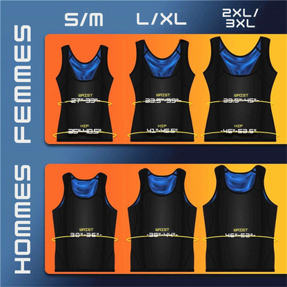 Débardeur Amincissant Sauna