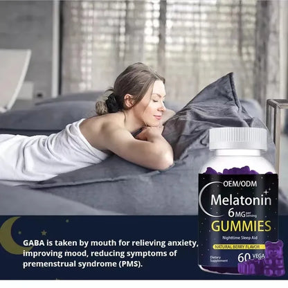 Gummies Mélatonine pour Sommeil et Relaxation