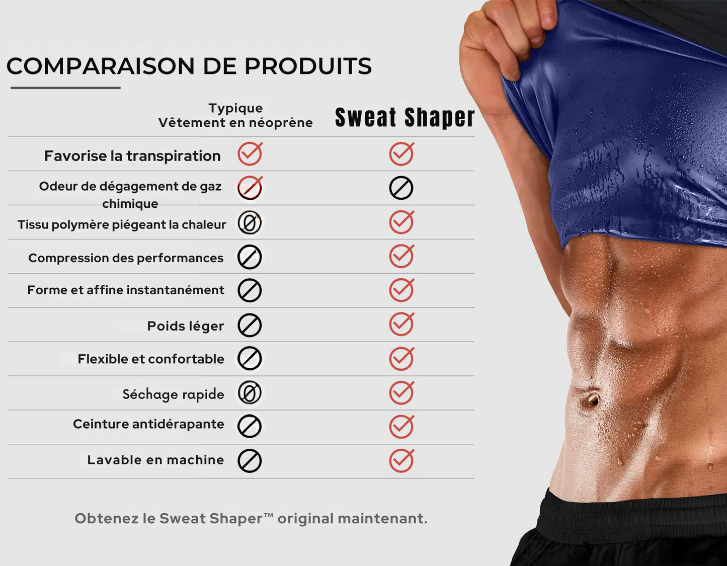 Débardeur Amincissant Sauna