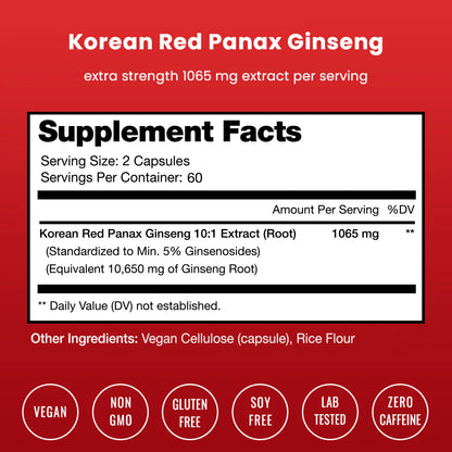 Korean Panax Ginseng – Votre énergie renaît