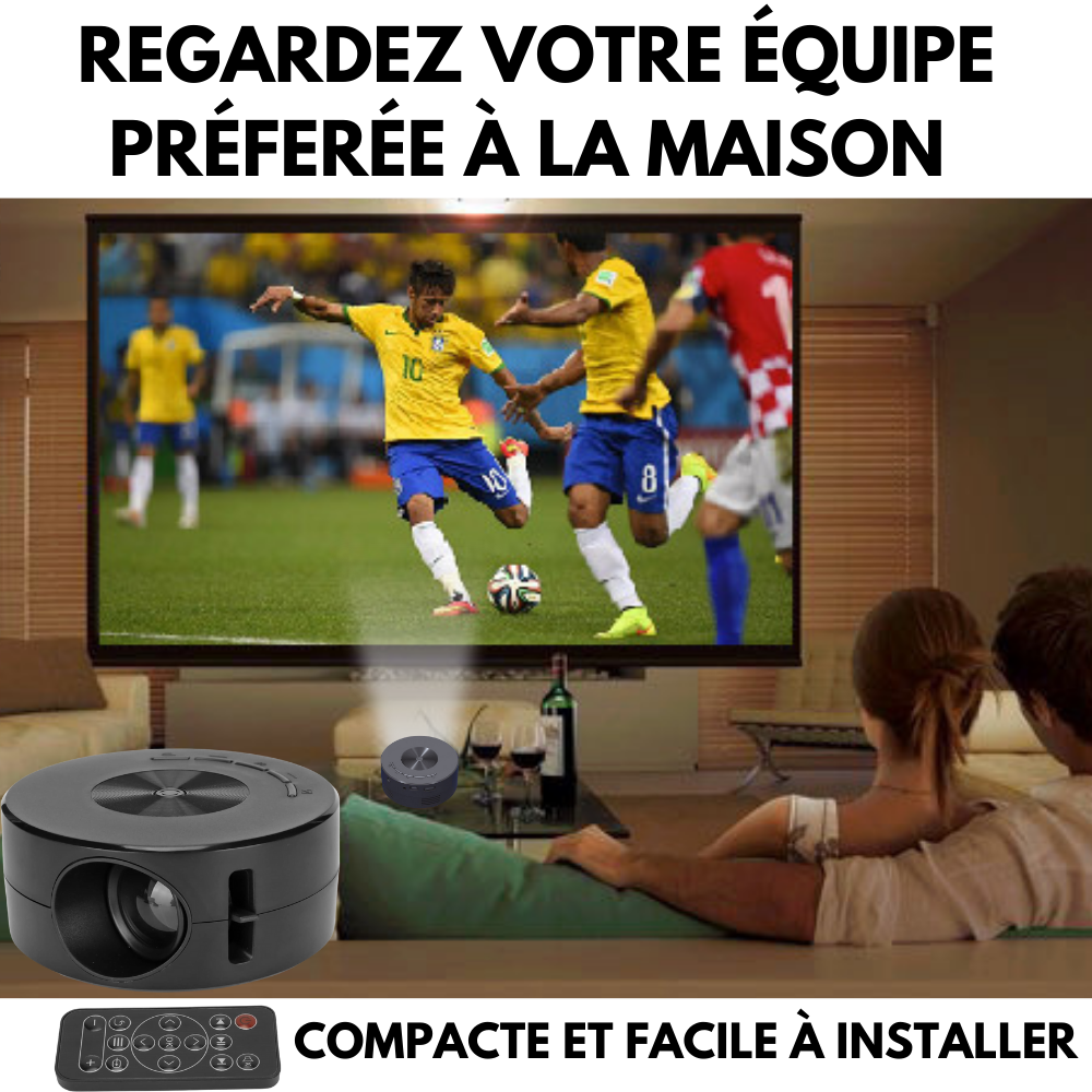 Mini projecteur portable