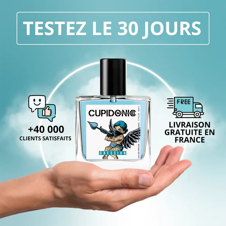 Parfum aux phéromones CUPID FANTASIAS pour homme