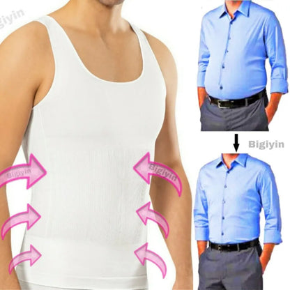 T-shirt pour cacher le ventre pour homme