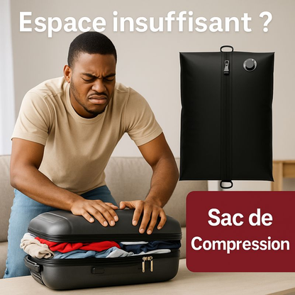Sac de compression Noir