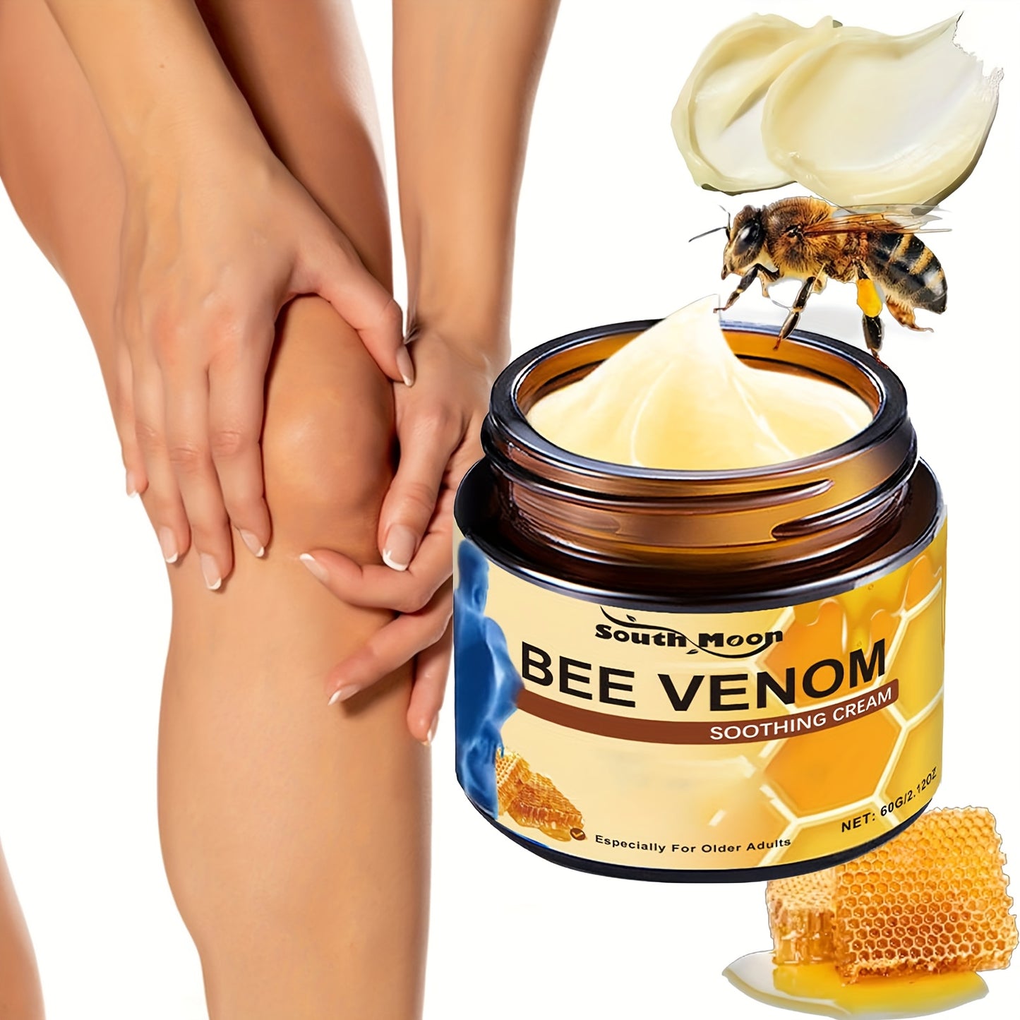 Crème pour les os articulaires au venin d'abeille