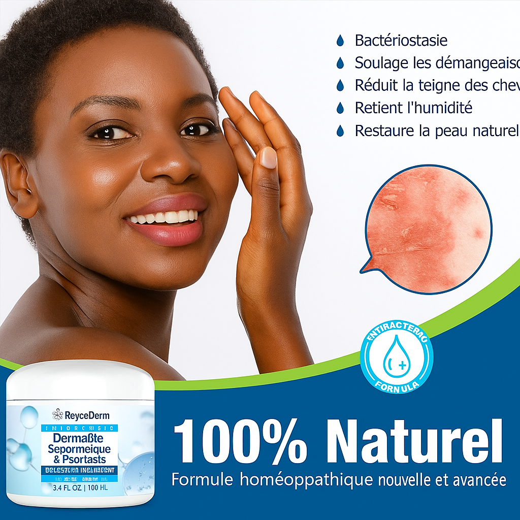 crème de éliminer la dermatite, le psoriasis et les pellicules