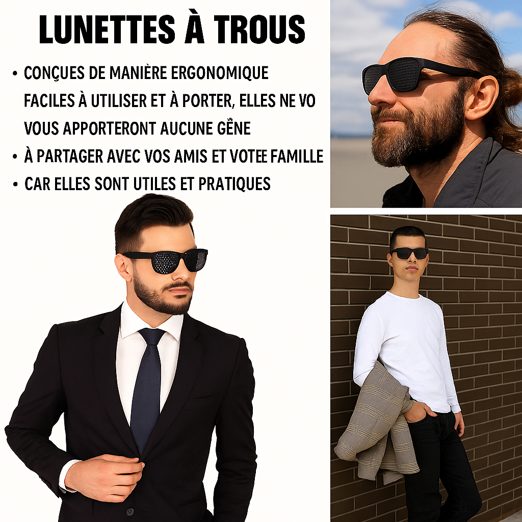 Lunette de correction noir