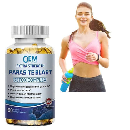 Supplément nettoyant pour l'intestin, santé digestive, santé immunitaire, et gonflage et gaz