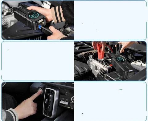 Compresseur d'air portable multifonctionnel