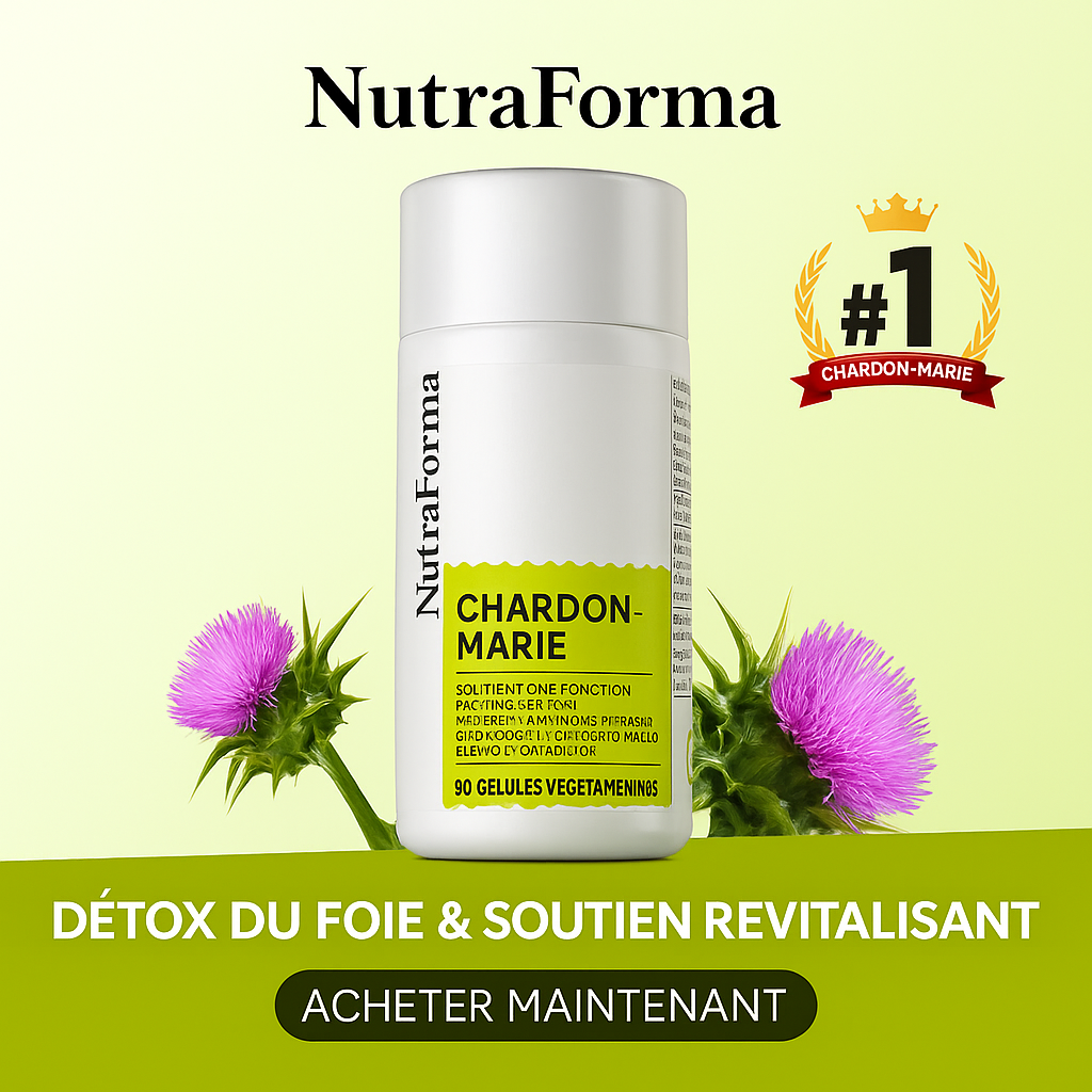 Capsules détoxifiantes au chardon marie - Soutien et nettoyage du foie