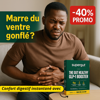 Supergut Gut Booster de GLP-1 pour la santé intestinale - Riche en fibres