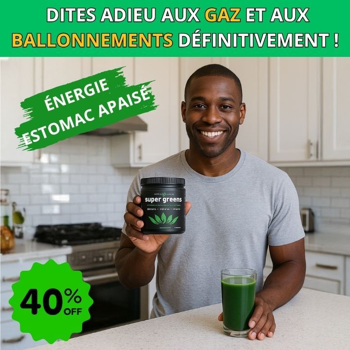 Super Greens Détox, Énergie