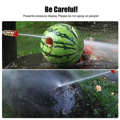 Pistolet Haute Pression à Eau avec Batterie